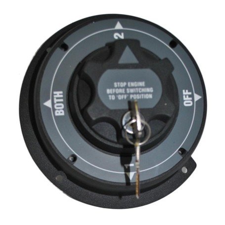 Selector y Desconectador de Baterías 360Amp Con Llave