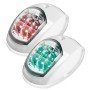 Juego Luces de Navegación LED Barcos Babor Estribor Blanco