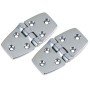 Pack 2 Bisagras Inoxidables 76x40x2mm