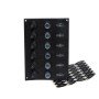 Cuadro Eléctrico Panel de 6 Interruptores con Luz LED