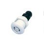 Respiradero Tanque Combustible - Recto Blanco Conex. 16mm