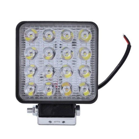 Foco de 16 LED 3520LM Luz Náutica de Trabajo para Barcos 12-24V 48W