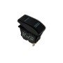 Interruptor ON-OFF Modular con Botón Iluminado LED con 3 Terminales