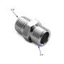 Kit Fitting Seastar 3 Ud. 3/8" a 1/4" NPT