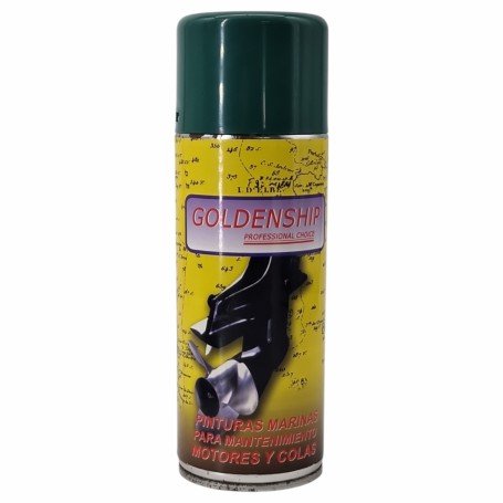 Spray de Pintura Goldenship de 400 ml en color Verde Volvo