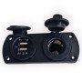 Panel de Alimentación 12V con USB Doble – 106mm x 43mm