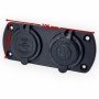 Panel de Alimentación 12V con USB Doble – 106mm x 43mm