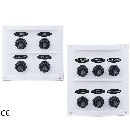 Panel de Interruptores Blanco