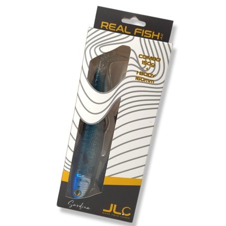 Pack Señuelo Real Fish JLC + 1 Cuerpo Sardina