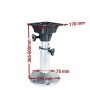 Pedestal de asiento ajustable 365-500mm