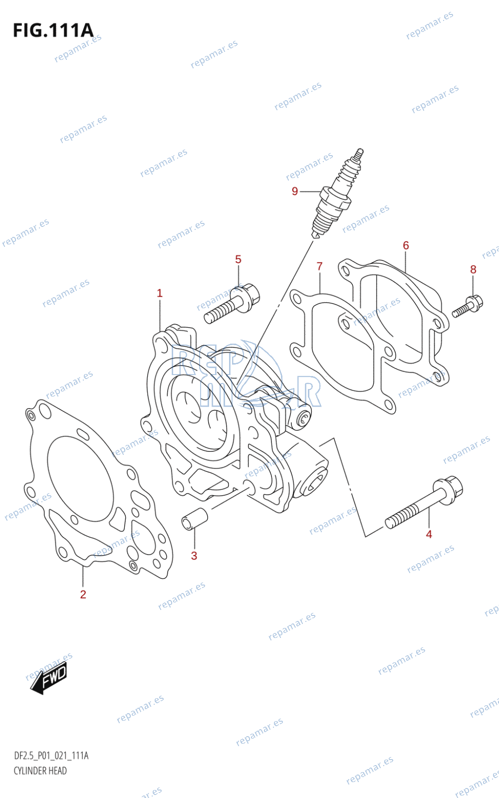 111A - CYLINDER HEAD