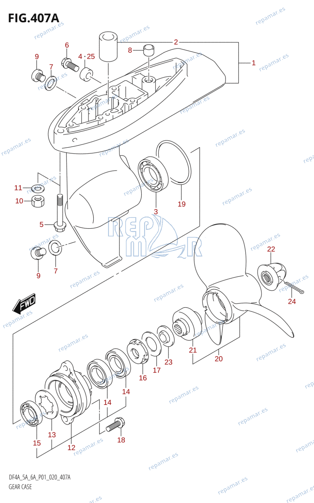 407A - GEAR CASE (P01)