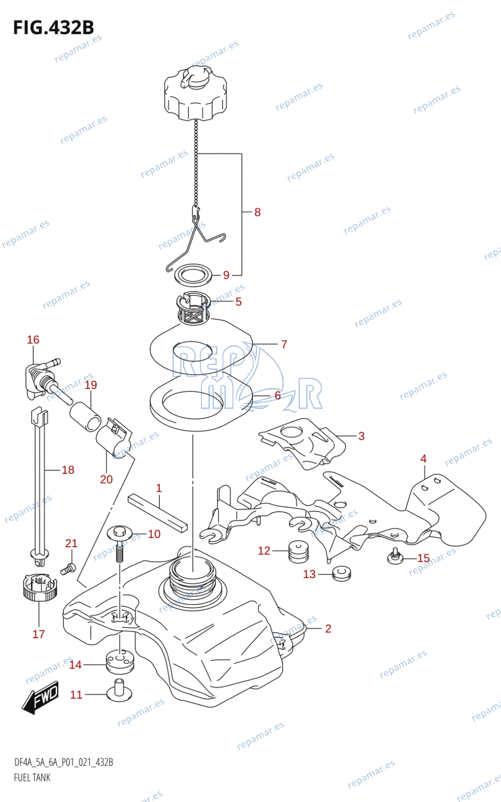 432B - FUEL TANK