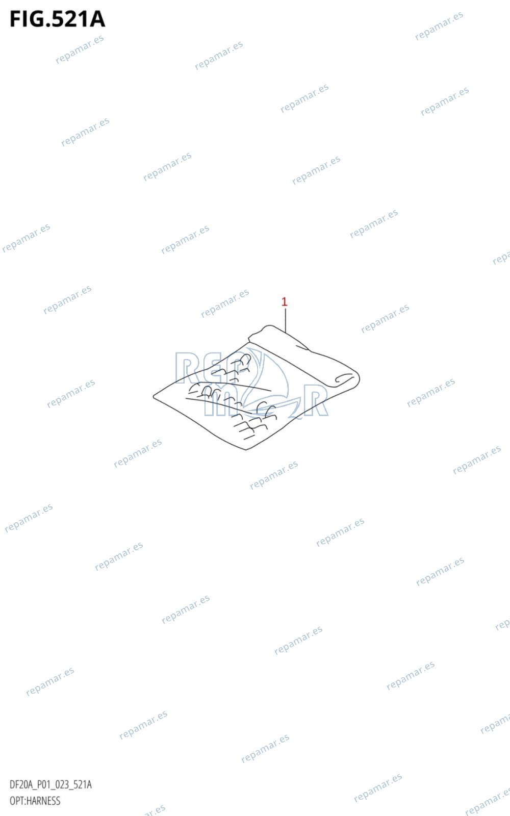 521A - OPC:CABLEADO ((DF9.9BTH,DF20ATH):(020,021))