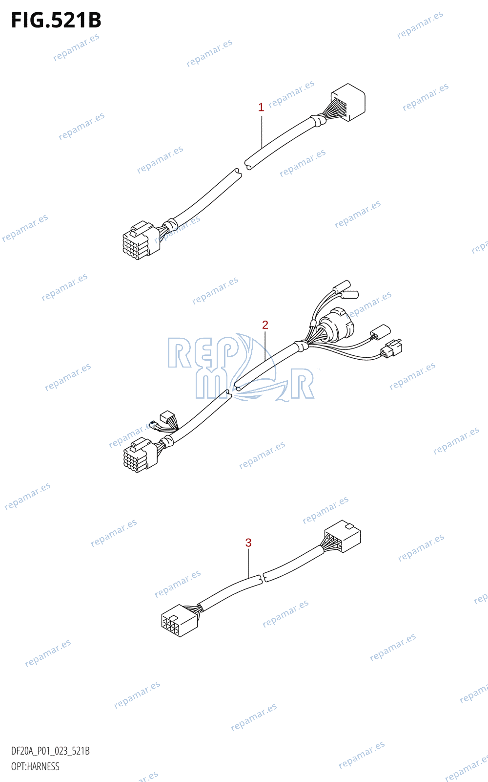 521B - OPC:CABLEADO (SEE NOTE)