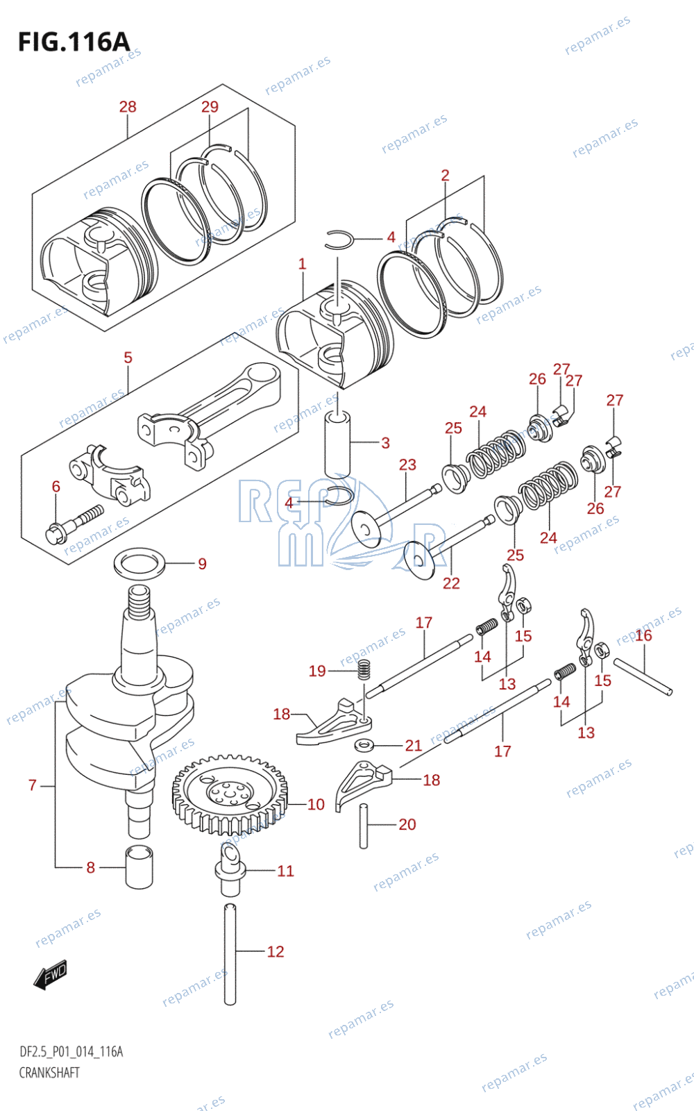 116A - CRANKSHAFT