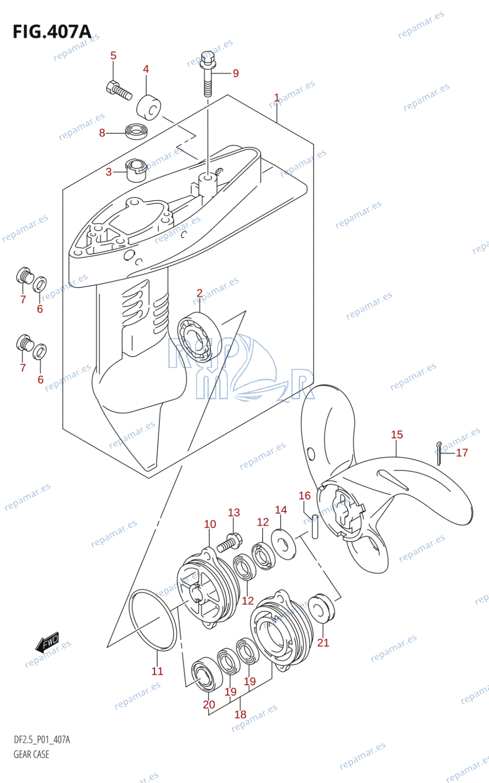 407A - GEAR CASE