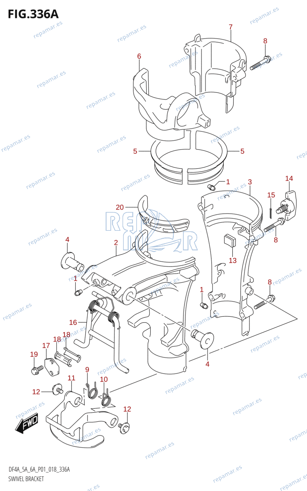 336A - SWIVEL BRACKET