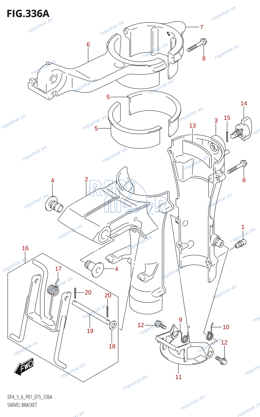 336A - SWIVEL BRACKET