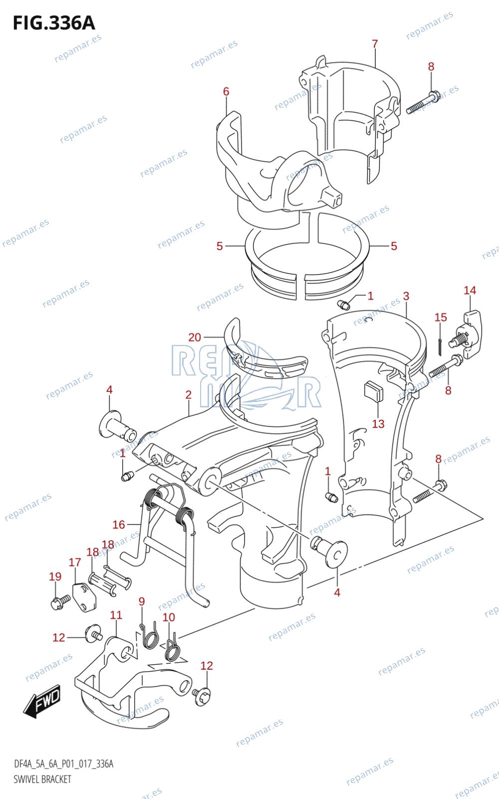 336A - SWIVEL BRACKET