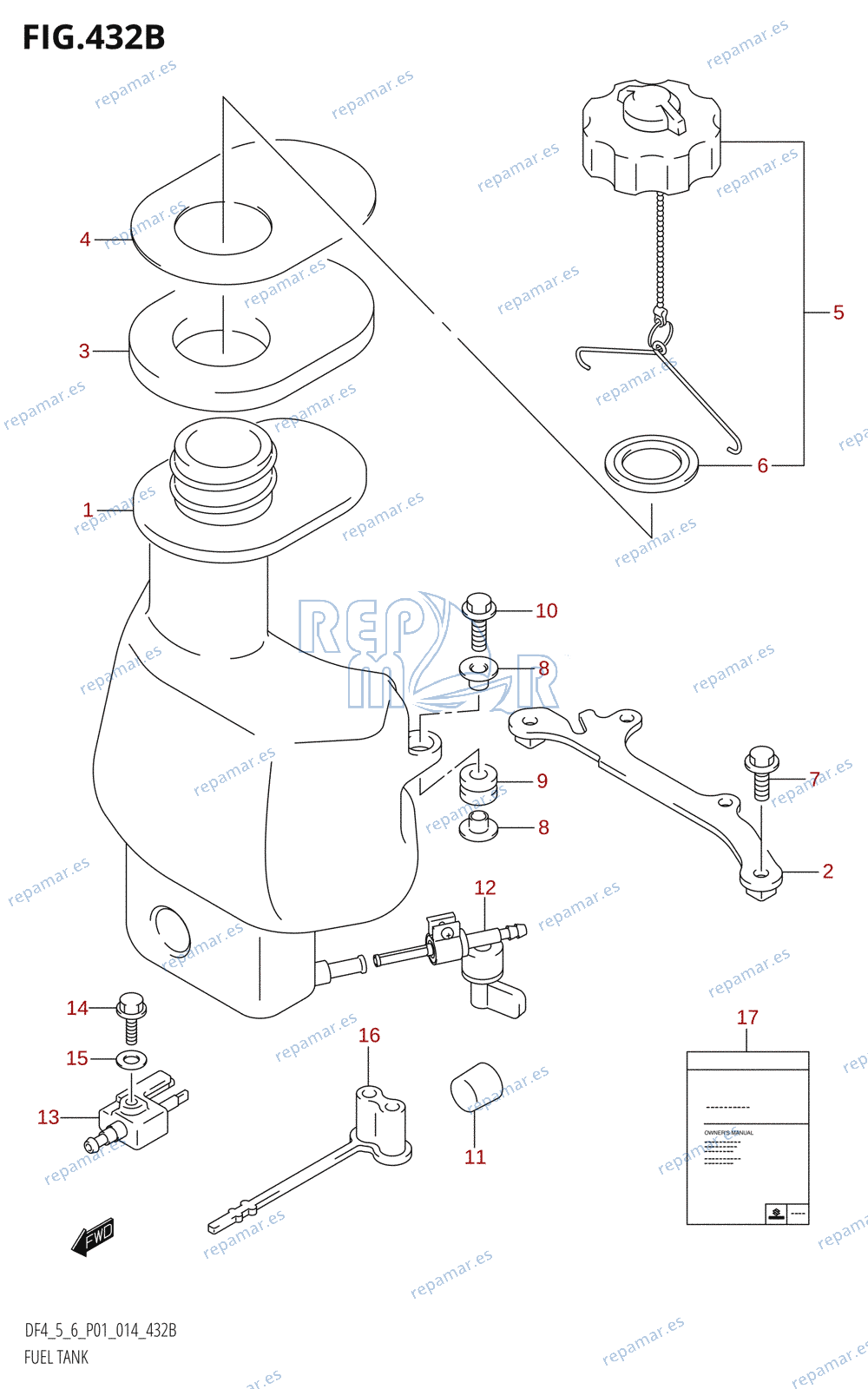 432B - FUEL TANK (DF5:P01)