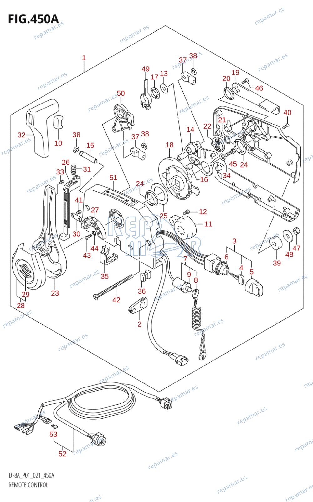 450A - REMOTE CONTROL (DF8AR)