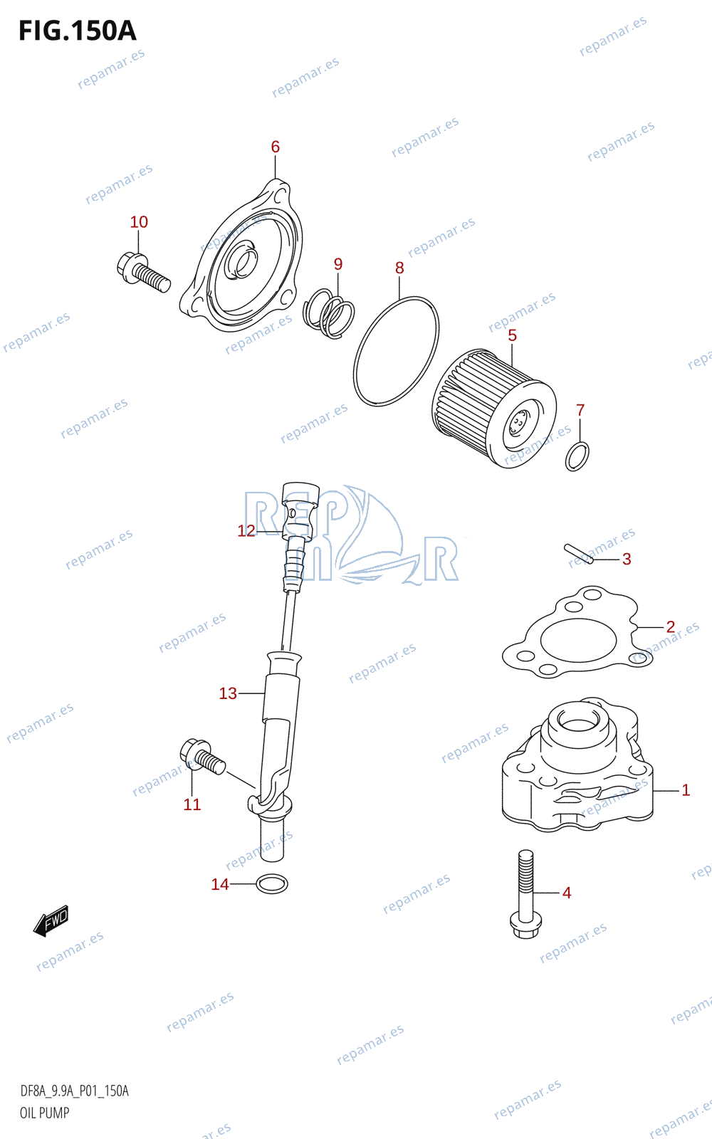 150A - OIL PUMP.