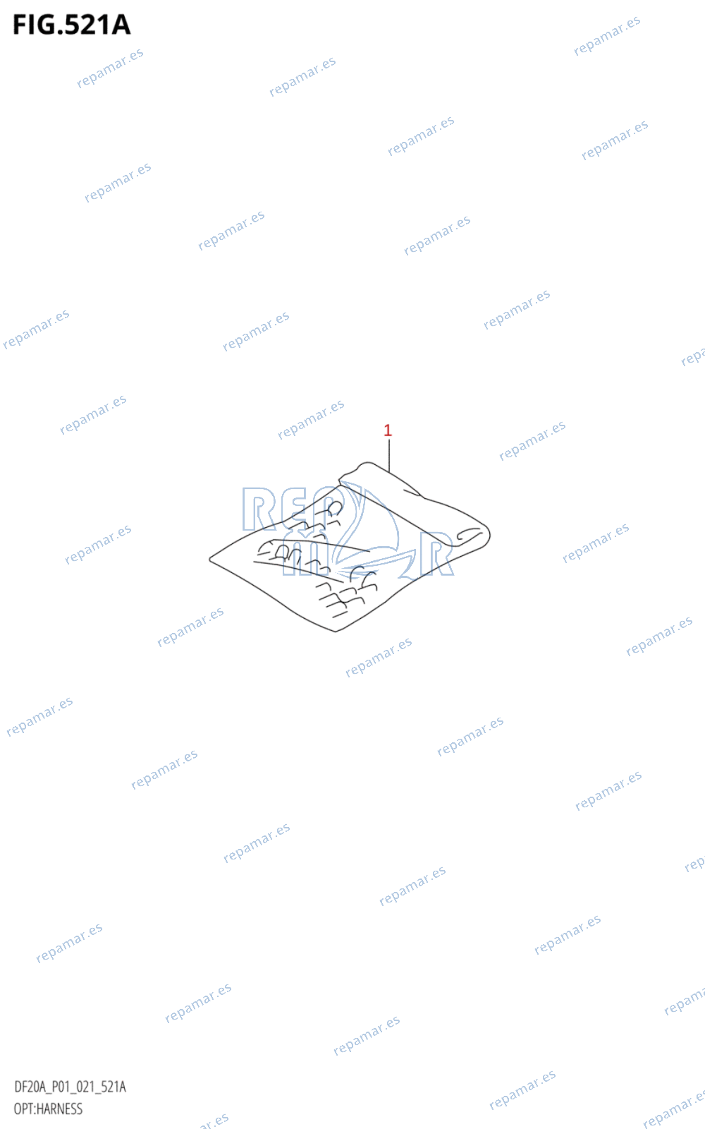 521A - OPT:HARNESS (DF9.9BTH,DF20ATH)