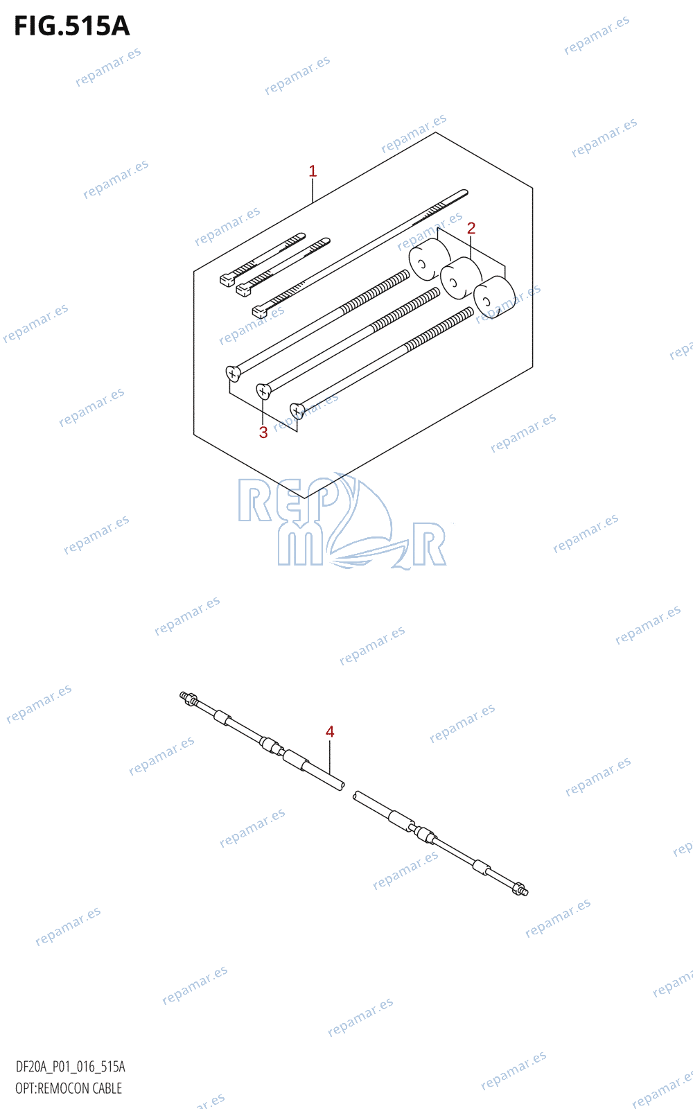 515A - OPT:REMOCON CABLE (DF9.9B:P01)