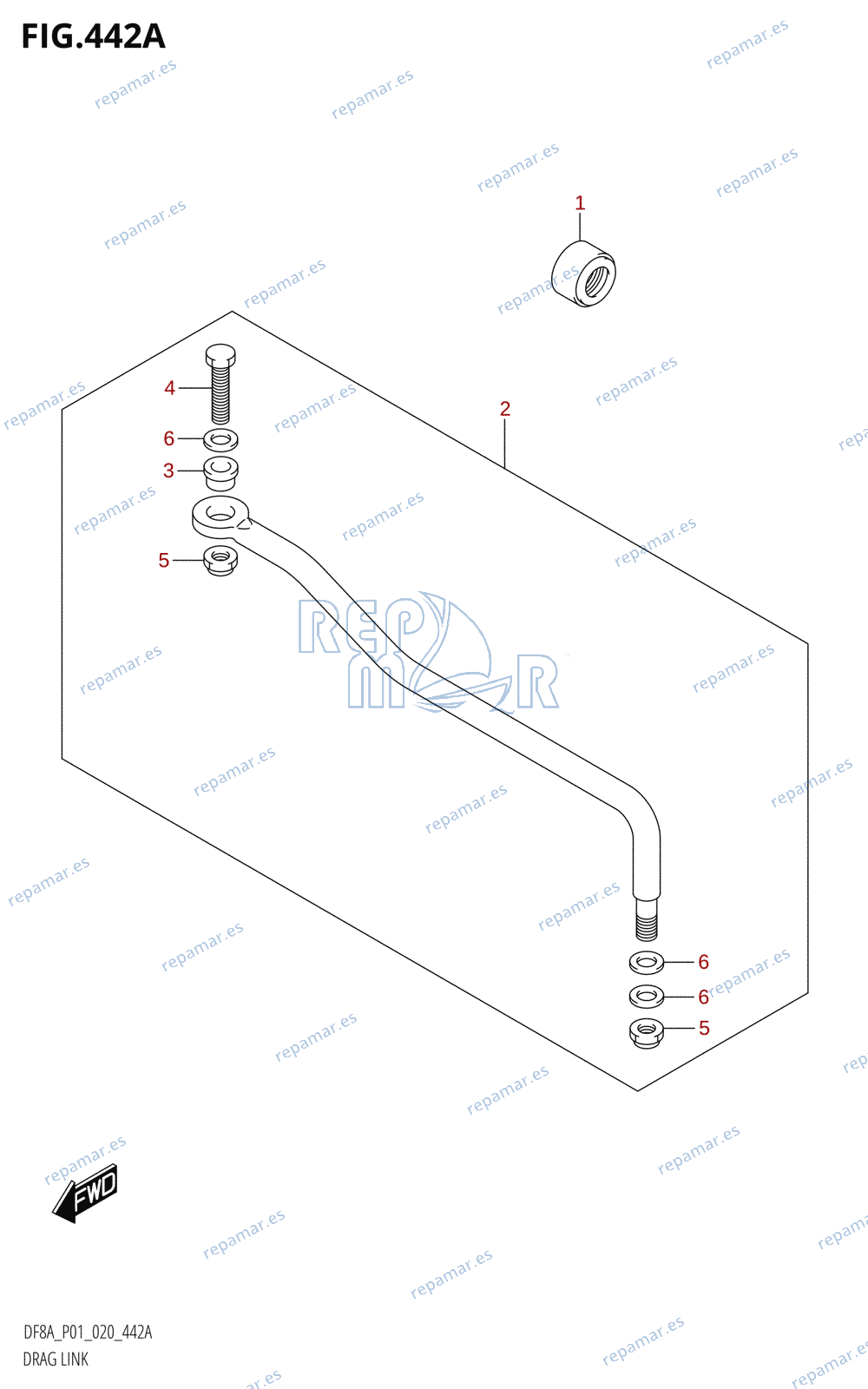 442A - DRAG LINK