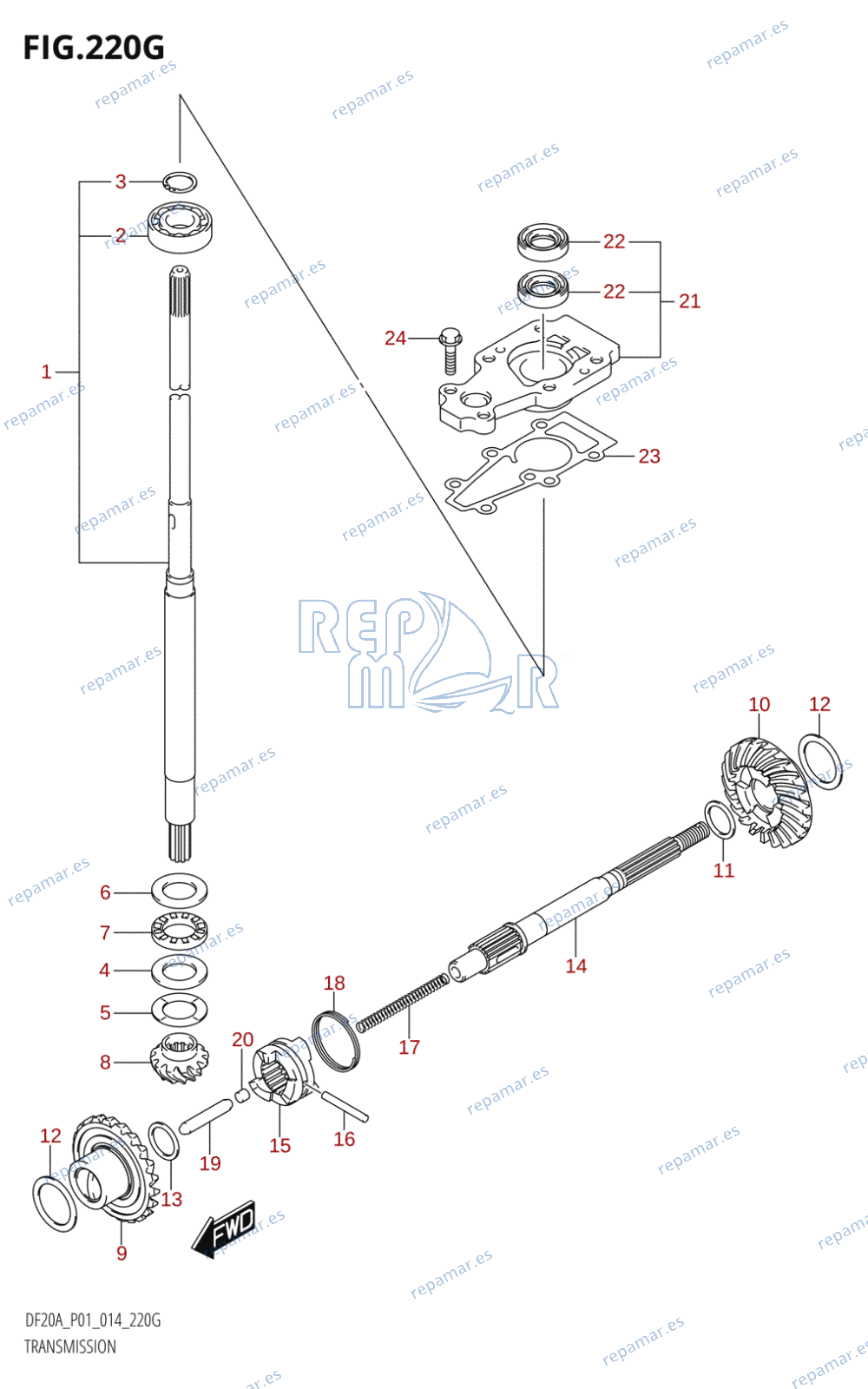 220G - TRANSMISSION (DF20A:P01)
