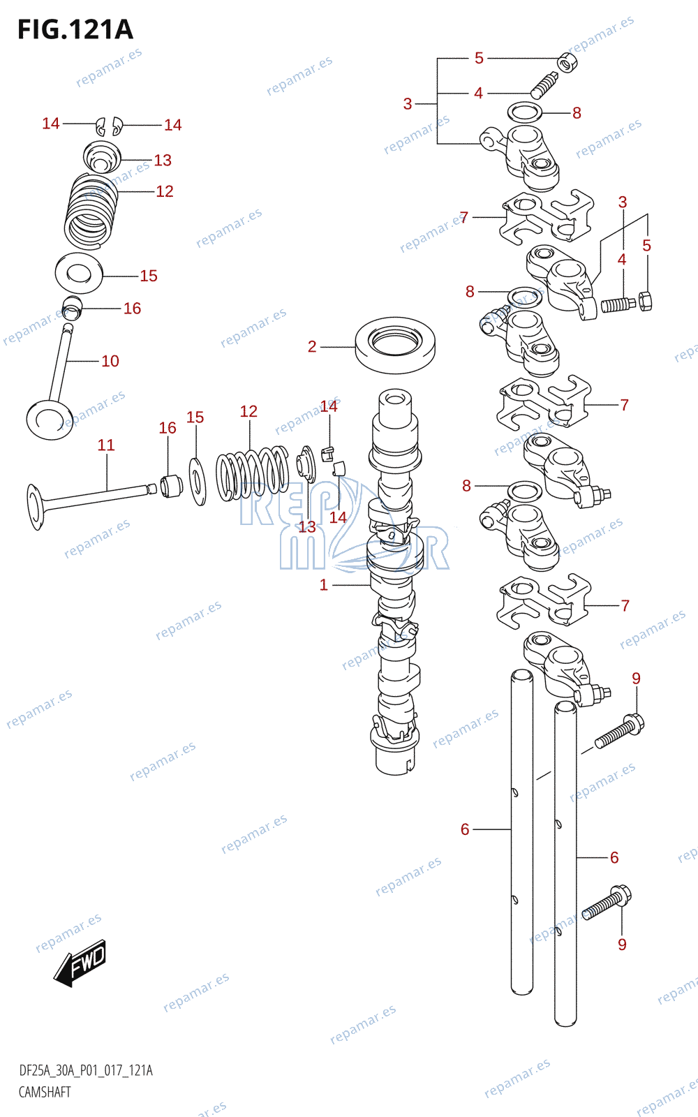 121A - CAMSHAFT