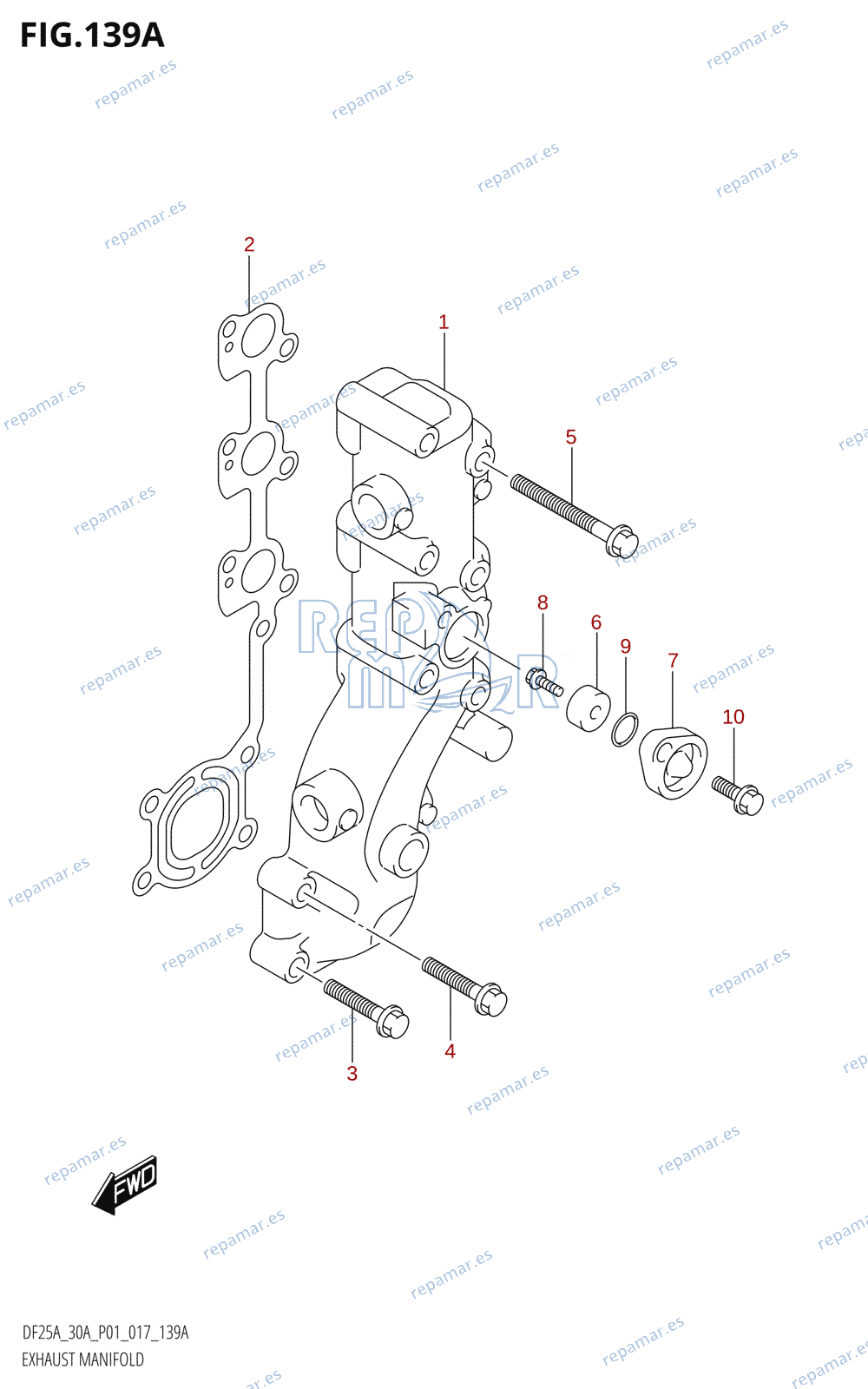 139A - EXHAUST MANIFOLD