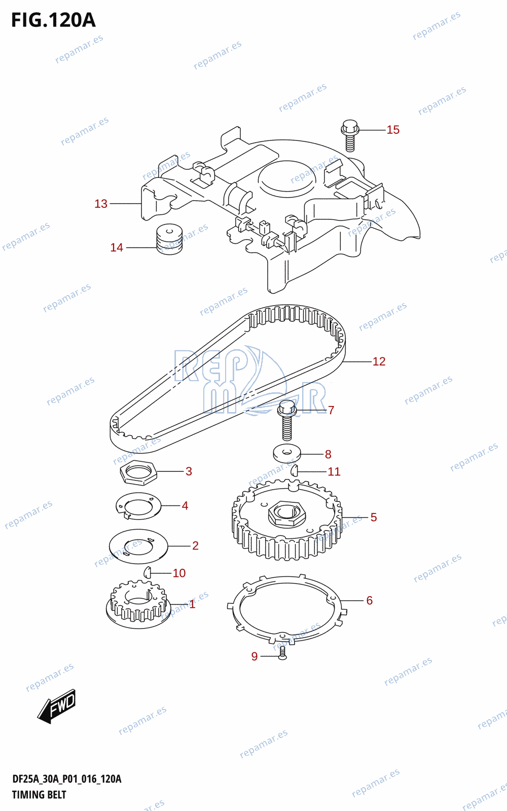 120A - TIMING BELT