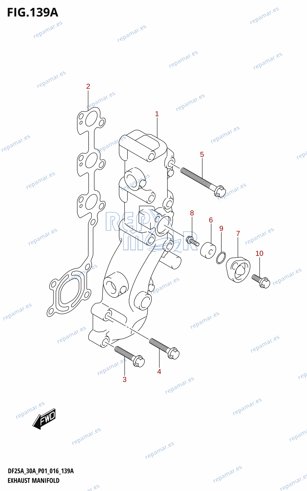 139A - EXHAUST MANIFOLD