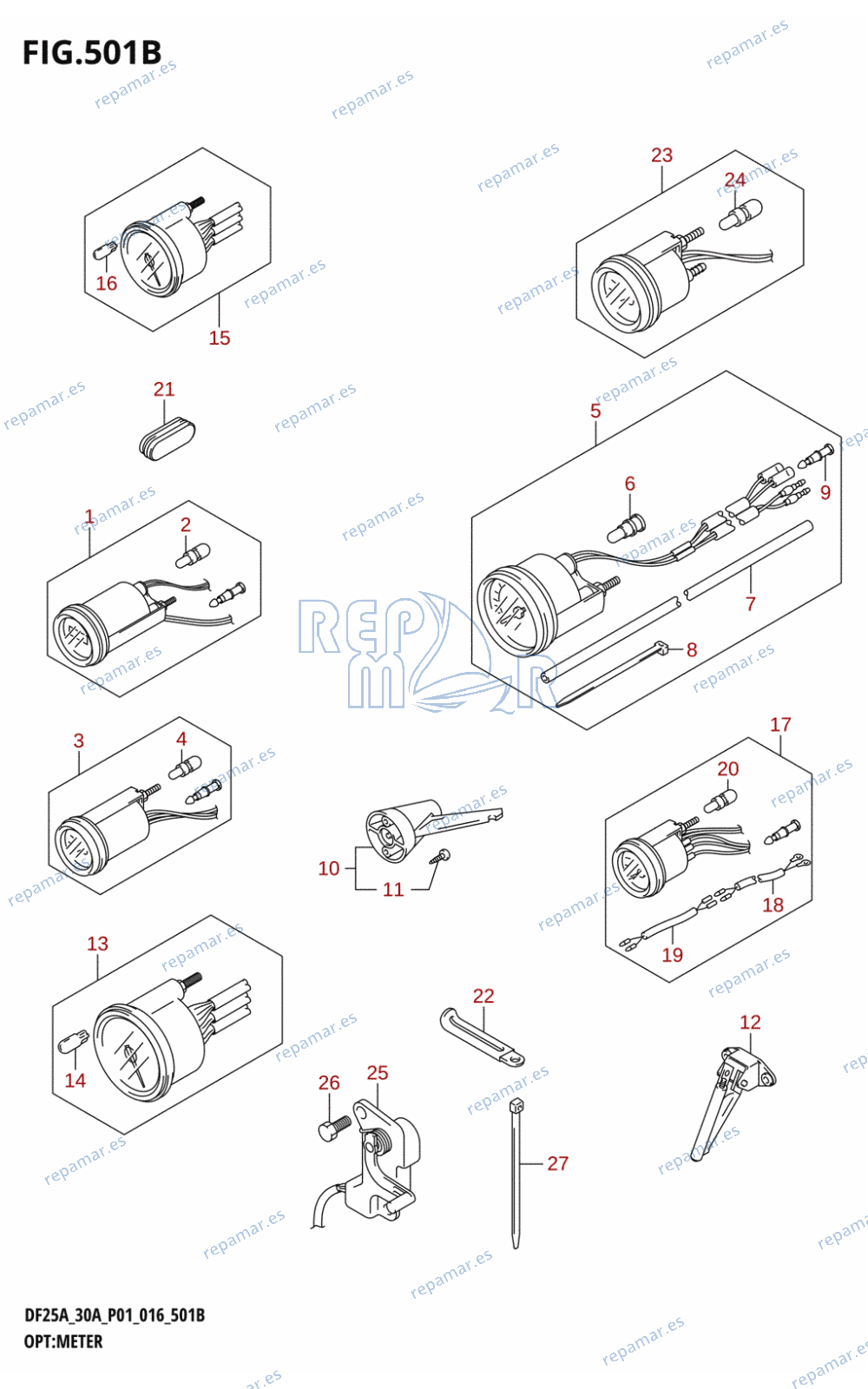 501B - OPT:METER (DF25AT:P01)