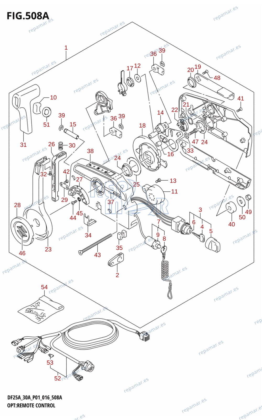 508A - OPT:REMOTE CONTROL (DF25A:P01)