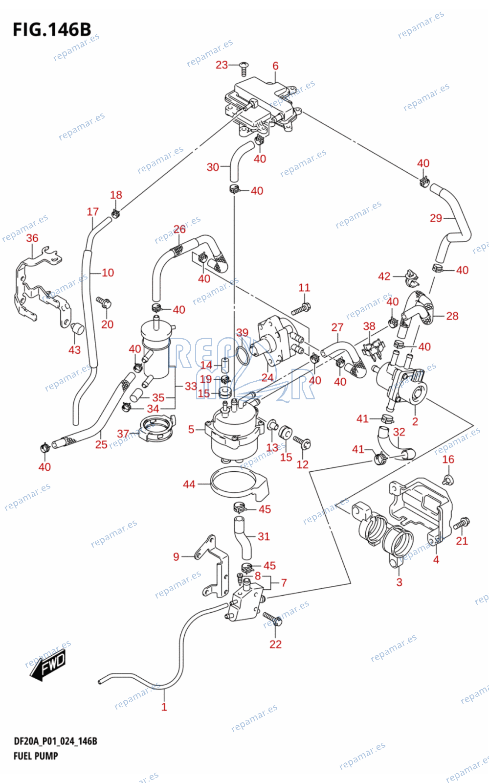 146B - FUEL PUMP (P40)