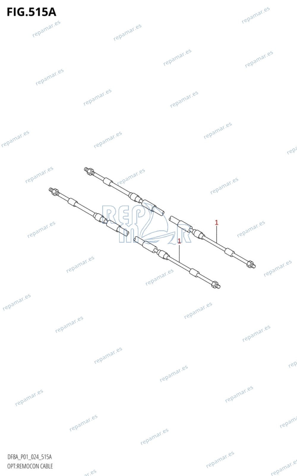 515A - OPT:REMOCON CABLE