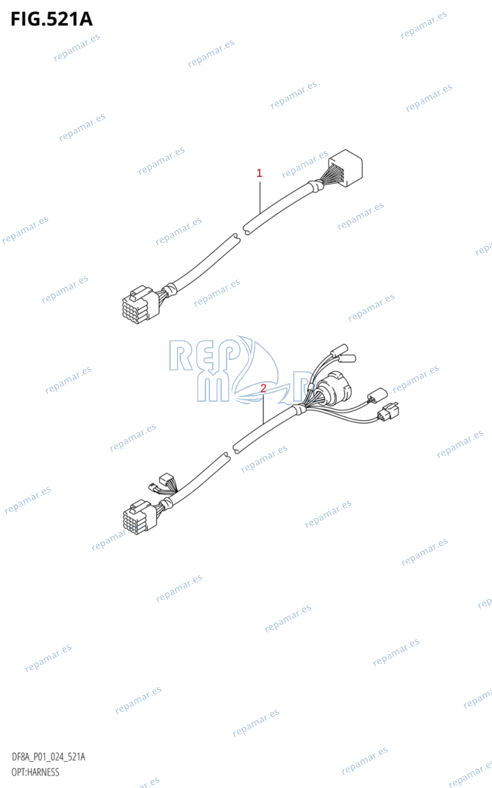 521A - OPT:HARNESS (DF8AR)